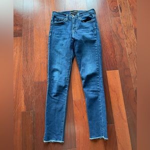 Flying monkey cropped jeans